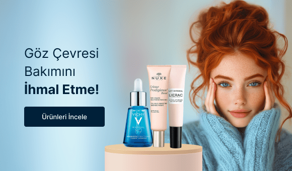 Göz çevresi bakımını ihmal etme!