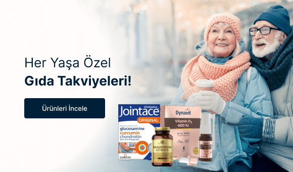 Her yaşa özel gıda takviyeleri!