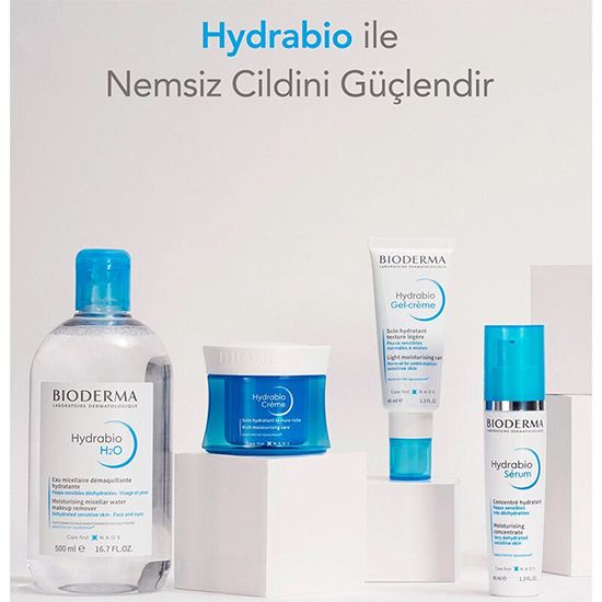 Bioderma Hydrabio H2O Yüz ve Makyaj Temizleme Suyu 500 ml