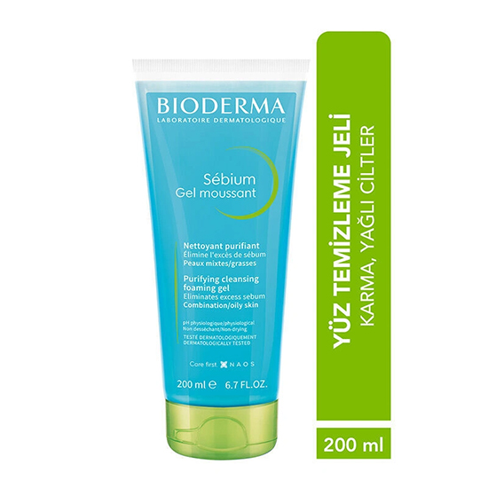 Bioderma Sebium Foaming Temizleme Jeli 200 ml