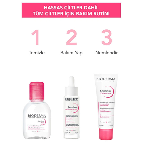 Bioderma Sensibio H2O Yüz ve Makyaj Temizleme Suyu 100 ml