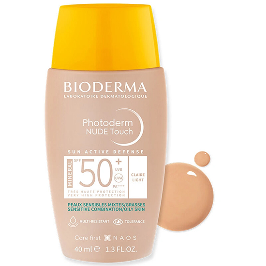 Bioderma Photoderm Nude Touch SPF50+ Light 40 ml - 3