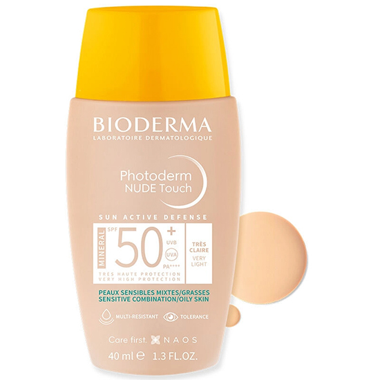 Bioderma Photoderm Nude Touch SPF50+ Very Light 40 ml -3