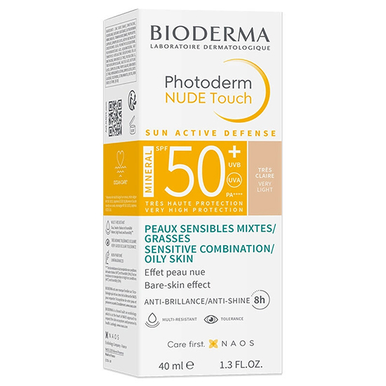 Bioderma Photoderm Nude Touch SPF50+ Very Light 40 ml -4