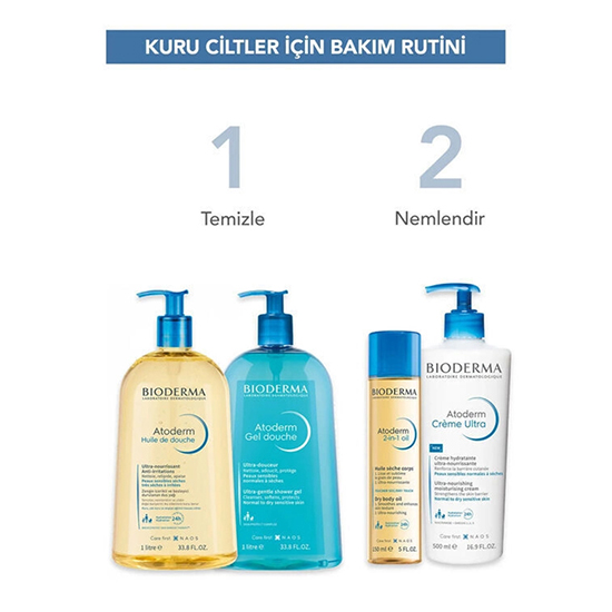 Bioderma Atoderm 2 in 1 Kuru Yağ 150 ml