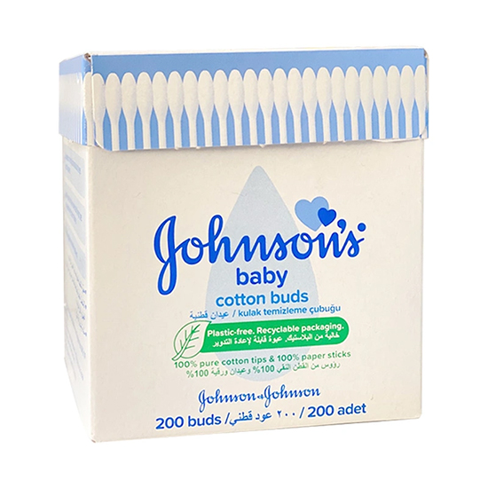 Johnsons Cotton Buds Kulak Temizleme Çubuğu 200 Adet