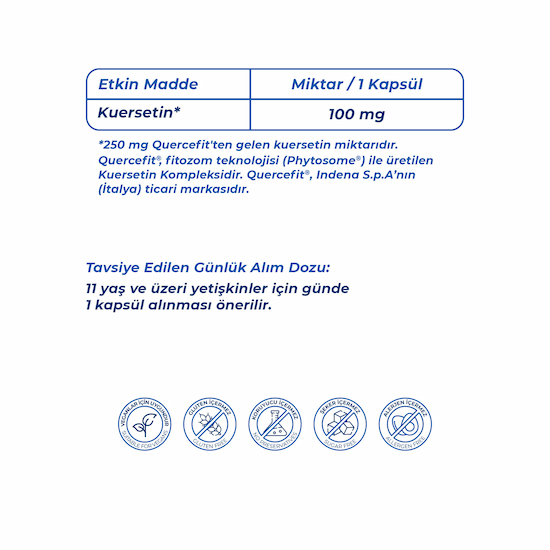 Wellcare Quercetin 60 Kapsül