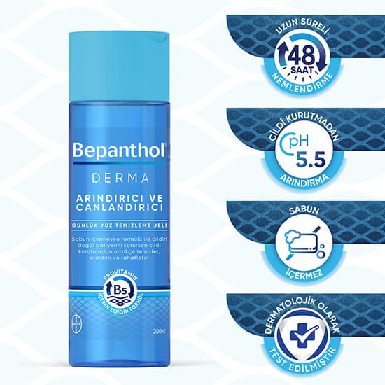 Bepanthol® Derma Arındırıcı ve Canlandırıcı Yüz Temizleme Jeli_8