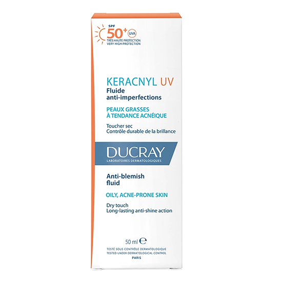 Ducray Keracnyl UV SPF50+ Anti Blemish Fluid 50 ml - 2