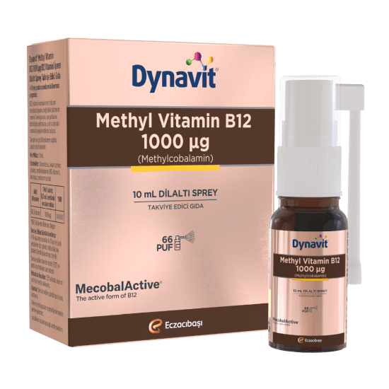 Dynavit® Methyl Vitamin B12 Sprey 1000mcg