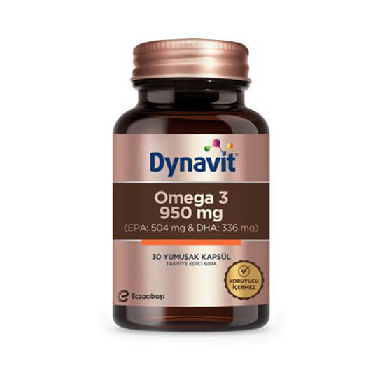 Dynavit Omega 3 950 mg 30 Kapsül