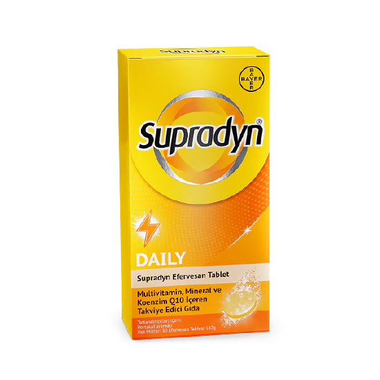 Supradyn® Efervesan Tablet 30 Efervesan Tablet