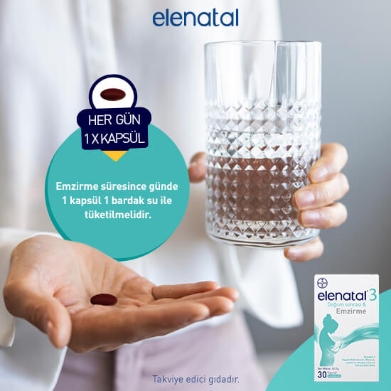 Elenatal® 3 Doğum Sonrası ve Emzirme 30 Kapsül-4
