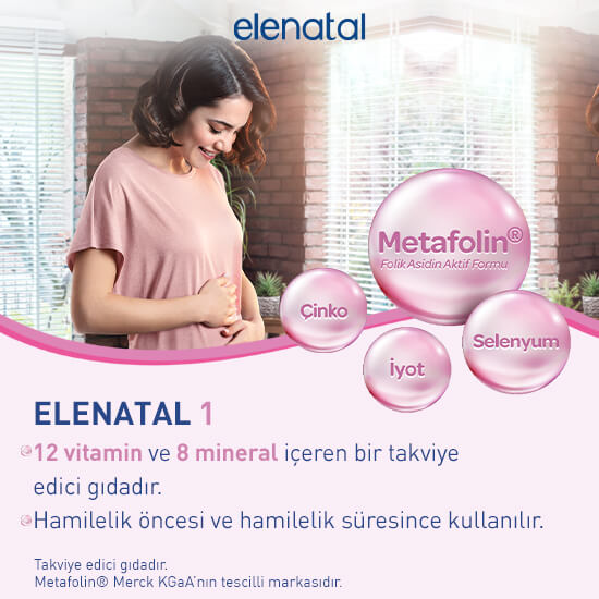 Elenatal® 1 Hamilelik Öncesi ve Hamilelik Süresince 30 Tablet - 2