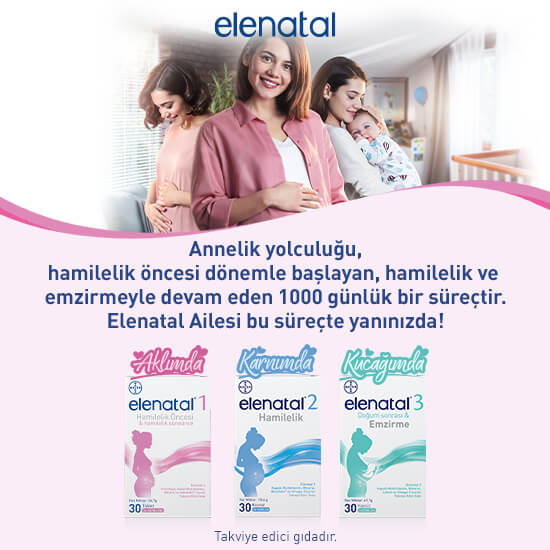 Elenatal® 1 Hamilelik Öncesi ve Hamilelik Süresince 30 Tablet - 8