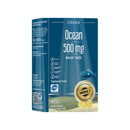 Ocean 500 mg 60 Softjel Kapsül