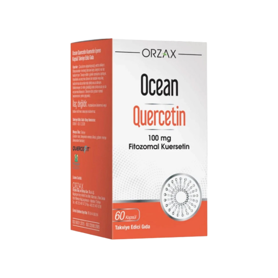 Orzax Ocean Quercetin 100 mg 60 Kapsül