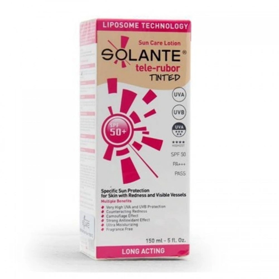 Solante Telerubor Tinted SPF 50+ Losyon 150 ml