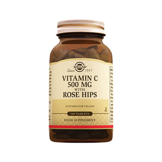 Vitamin C 500 mg with Rose Hips