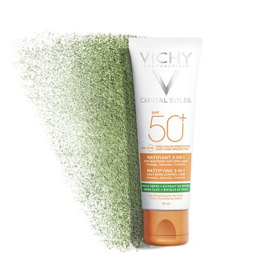 Vichy Capital Soleil SPF 50+ Matlaştırıcı Yüz Güneş Kremi 50 ml - 3