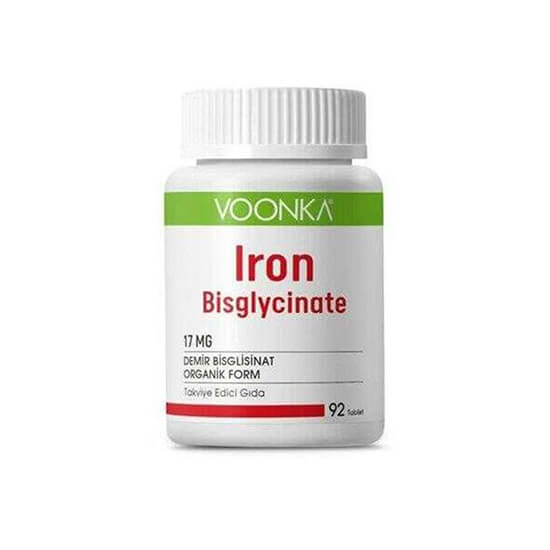 Voonka Iron Bisglycinate 92 Tablet