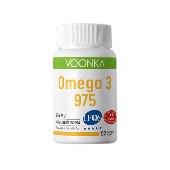 Voonka Omega 3 975 52 Yumuşak Kapsül