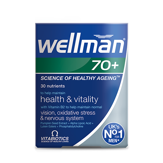 Vitabiotics Wellman 70+