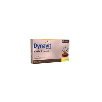 Dynavit Herbal Pastil Kekik ve Hatmi 16 pastil