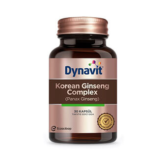 Dynavit Korean Ginseng Complex (Panax Ginseng) 30 Kapsül