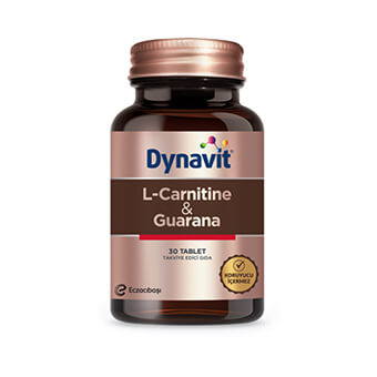 Dynavit L-Carnitine ve Guarana 30 Tablet