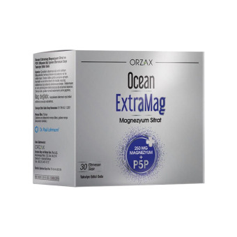 Orzax Ocean Extramag Magnezyum Sitrat Efervesan 30 Saşe