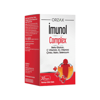 Orzax Ocean İmunol Complex Takviye Edici Gıda 30 Kapsül