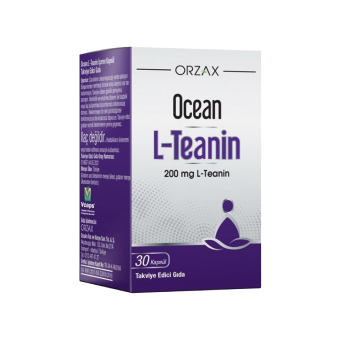 Orzax Ocean L-Teanin Takviye Edici Gıda 30 Kapsül