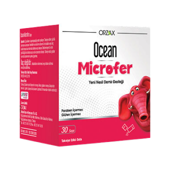 Orzax Ocean Microfer Takviye Edici Gıda 30 Saşe