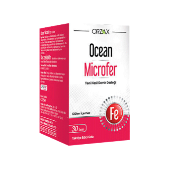 Orzax Ocean Microfer Takviye Edici Gıda 30 Tablet