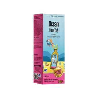 Orzax Ocean Omega3 Şurup 150 ml - Karışık Meyve Aromalı