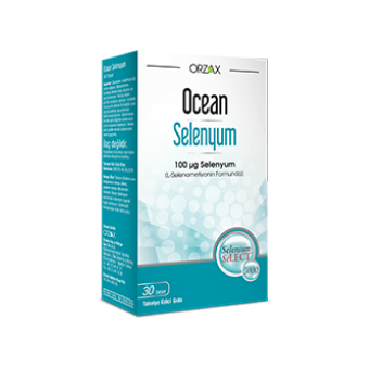 Orzax Ocean Selenyum Takviye Edici Gıda 30 Tablet
