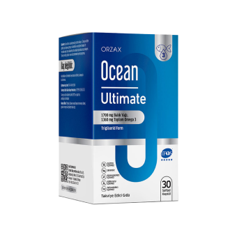 Orzax Ocean Ultimate Balık Yağı 1700 mg 30 Softjel Kapsül