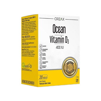 Ocean Vitamin D3 400 IU Sprey 20 ml