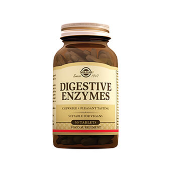 Solgar Digestive Enzymes 50 Çiğnenebilir Tablet