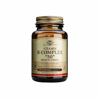Solgar Vitamin B-Complex  “50” 100 Kapsül
