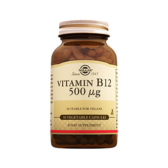 Solgar Vitamin B12 500 mcg 50 Kapsül
